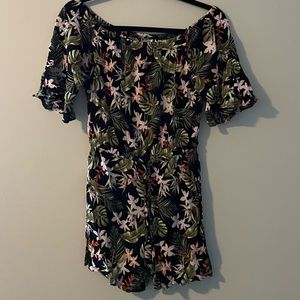 Floral print Romper